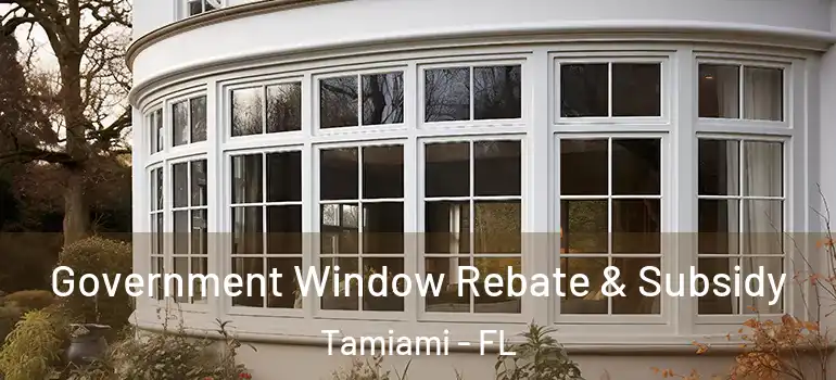  Government Window Rebate & Subsidy Tamiami - FL