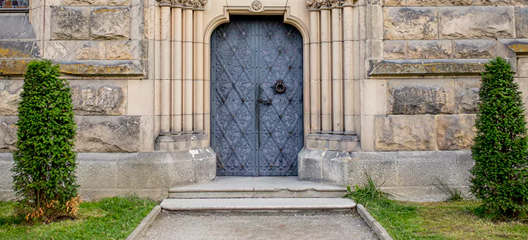 Traditional Double Front Doors in Tamiami, FL