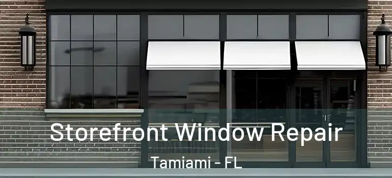  Storefront Window Repair Tamiami - FL